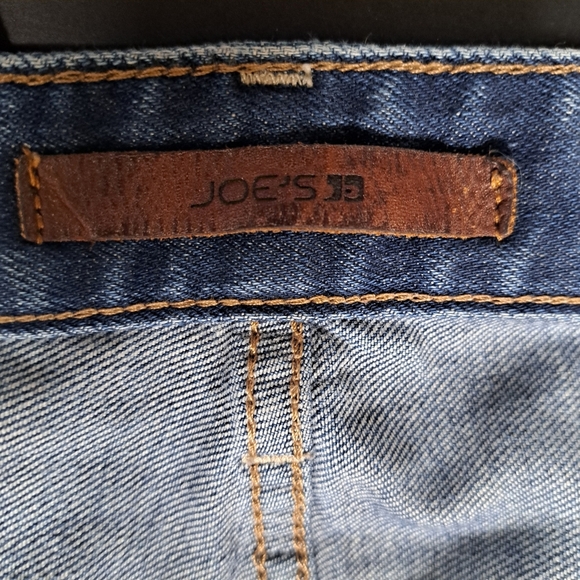 Joe's Jeans Womens 34x28 Blue Valencia Faded High Rise Slim Ankle - Picture 5 of 10